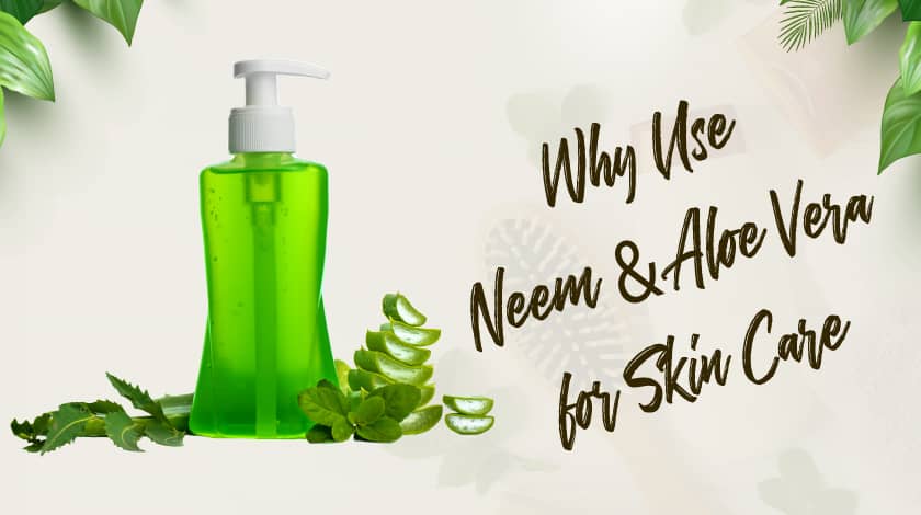 Neem and Aloe Vera for Skin